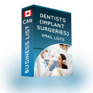 Dentists (Implant Surgeries) Email List  